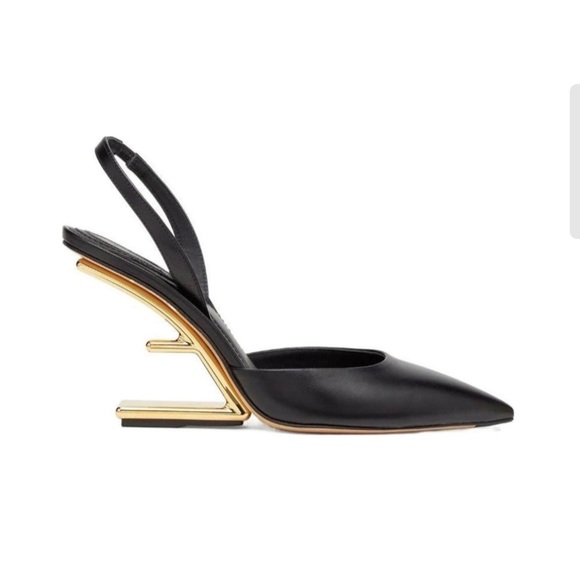 Fendi Slingback Heels - Picture 1 of 10